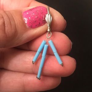 NEW!!! PARK LANE Beaded Silver Lever-Back Earrings